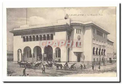 Maroc Casablanca Cartes postales La nouvelle Poste
