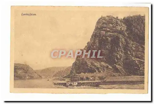 Allemagne Loreleyfelsen Cartes postales (bateau ship)