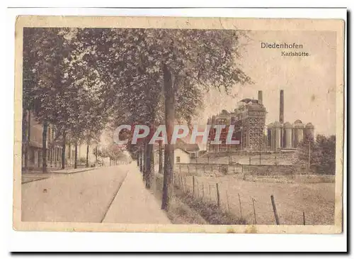 Diedenhoffen Diedenhoefen Cartes postales Karlshutte