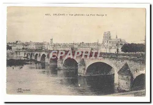 Orleans Ansichtskarte AK vue generale Le pont George V