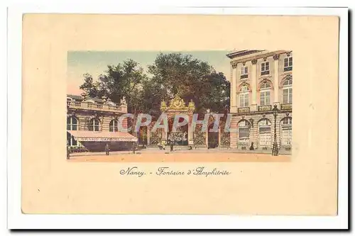 Nancy Cartes postales Fontaine et amphitheatre