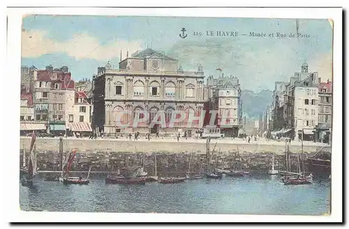 Le Havre Cartes postales Musee et rue de Paris