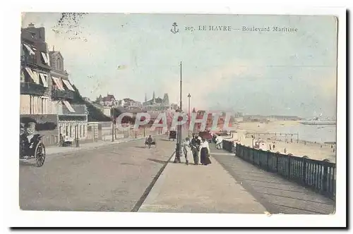 Le Havre Cartes postales Boulevard Martine