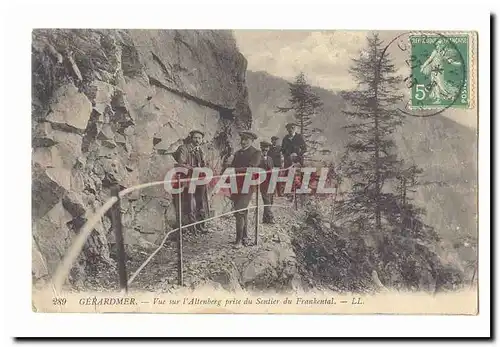 Gerardmer Cartes postales Vue sur l'altenberg prise du sentier de Frankental