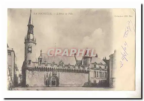 La Rochelle Cartes postales L&#39hotel de ville