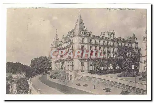 Pau Cartes postales L&#39hotel Gassion