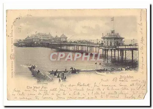 Grande Bretagne Brigthon Cartes postales The West Pier