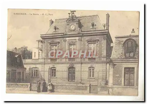 Saint Maurice Cartes postales La mairie