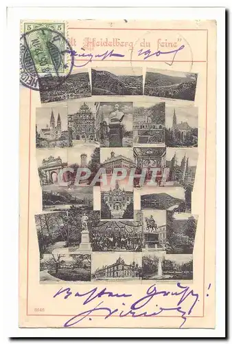 Allemagne Cartes postales Heidelberg