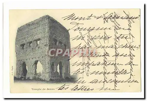 Autun Cartes postales Temple de Janus