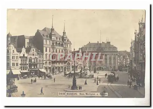 Allemagne Der Rhein Cartes postales bonn Markpltaz m Rathaus