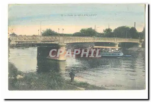 Cartes postales pont de Billancourt