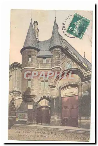 Paris (3eme) Cartes postales Les archives nationales Hotel d&#39olivier de Clisson