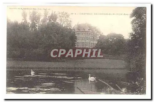 Chateau de Conde sur Iton Cartes postales