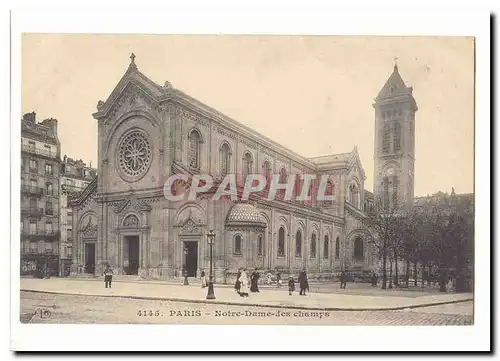 Paris (5eme) Ansichtskarte AK Notre DAme des Champs