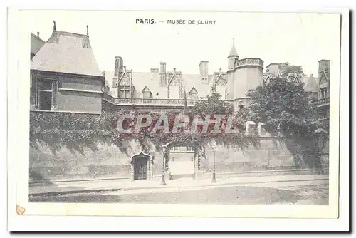 Paris (5eme) Cartes postales Musee de Cluny