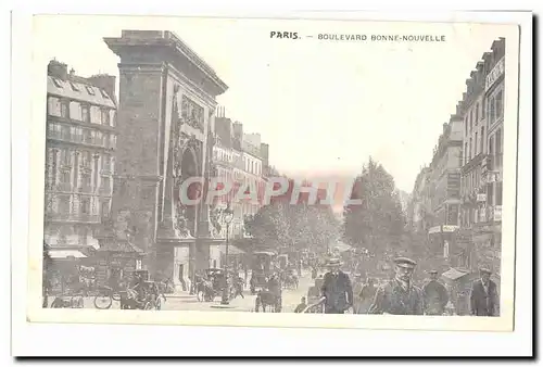 Paris (9eme) Cartes postales Boulevard Bonne Nouvelle