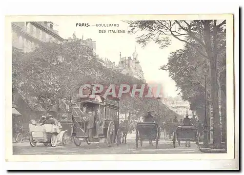 Paris (9eme) Ansichtskarte AK Boulevard des Italiens