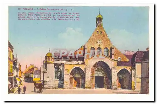 Provins Cartes postales L&#39eglise Saint Ayoul (11eme)