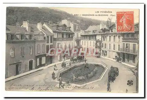 Bagneres de Bigorre Cartes postales Place