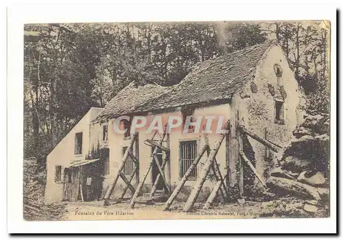 Cartes postales Fontaine du pere Hilarion (pres Pont a Mousson ?)