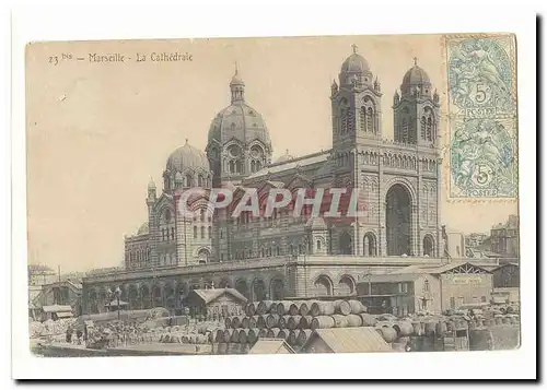 Marseille Cartes postales La cathedrale