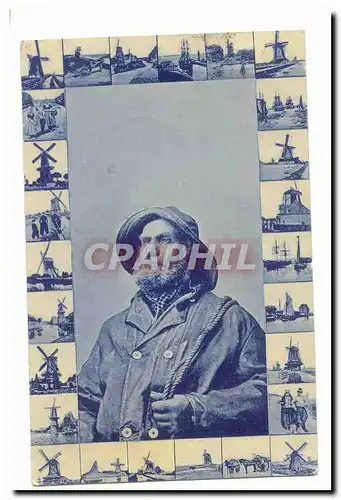 Cartes postales Marin moulins (mills)