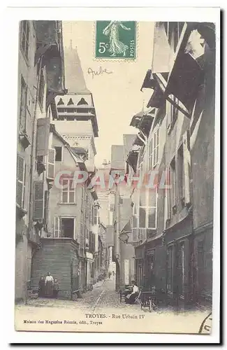 Troyes Ansichtskarte AK Rue Urbain IV