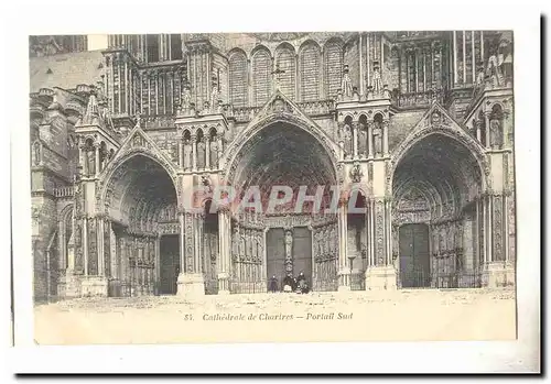 Cathedrale de Chartres Cartes postales Portail Sud