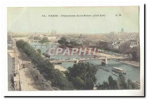 Paris (1er) Ansichtskarte AK Panorama de la Seine (Cote Est)