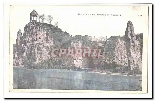 Paris (19eme) Ansichtskarte AK Les Buttes Chaumont