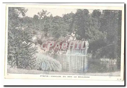 Paris (16eme) Cartes postales Cascade du Bois de Boulogne