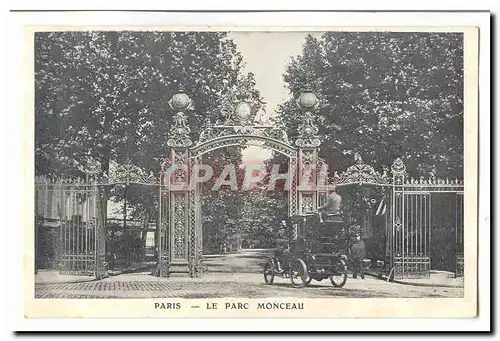 Paris (8eme) Ansichtskarte AK Le parc Monceau