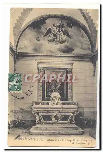 Montrieux Cartes postales Interieur de la chapelle du chapitre