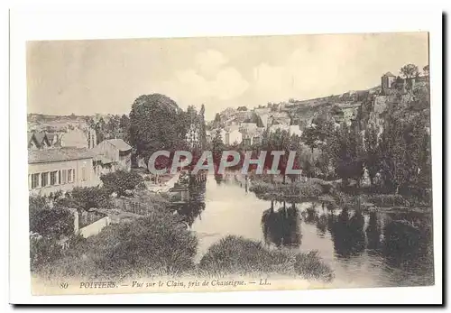 Poitiers Cartes postales Vue sur le Clain pris de Chasseigne