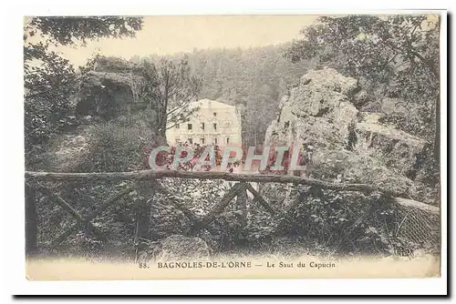 Bagnoles de l'orne Cartes postales Le saut du capucin