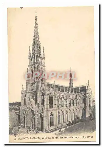 Nancy Ansichtskarte AK La basilique Saint epvre oeuvre de Morey (1863-1875)