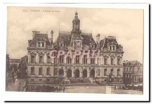 Vannes Cartes postales L'hotel de ville