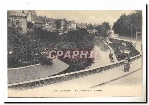 Vannes Cartes postales Le lavoir de la Garenne