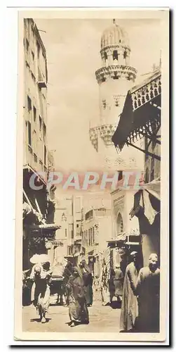 Egypte Caire Cartes postales Une rue indigene