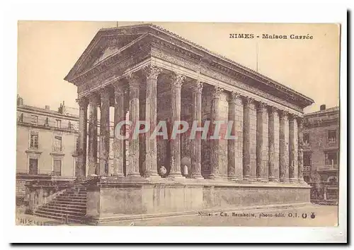 Nimes Cartes postales moderne La maison carree