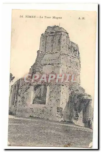 Nimes Cartes postales La Tour Magne