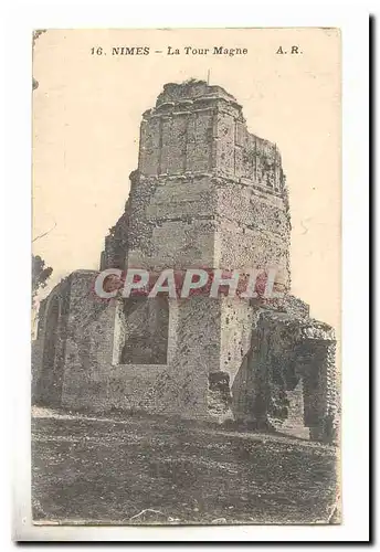 Nimes Cartes postales La Tour Magne