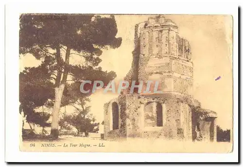 Nimes Cartes postales La Tour Magne