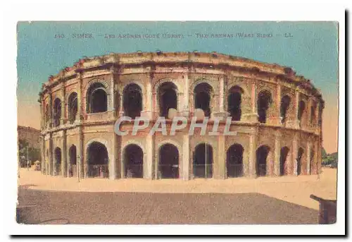 Nimes Cartes postales Les arenes