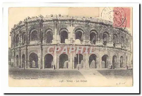 Nimes Cartes postales Les arenes