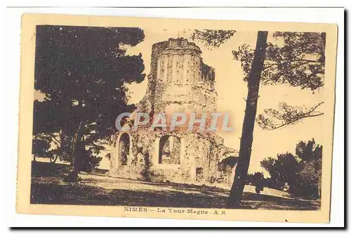 Nimes Cartes postales La Tour Magne