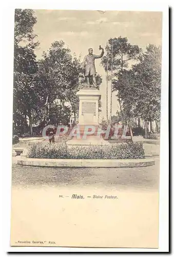 Allais Ales Cartes postales statue pasteur