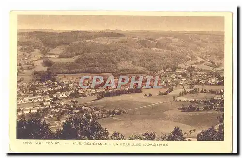 Val d&#39Ajol Ansichtskarte AK Vue generale La feuille Dorothee