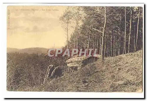 environs d'Epinal Cartes postales Les TRois Vallees